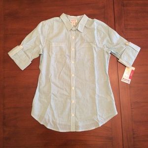 NWT Mossimo Supply Co. LS Button Up Shirt